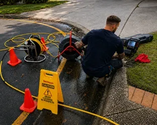 Plumber on the way